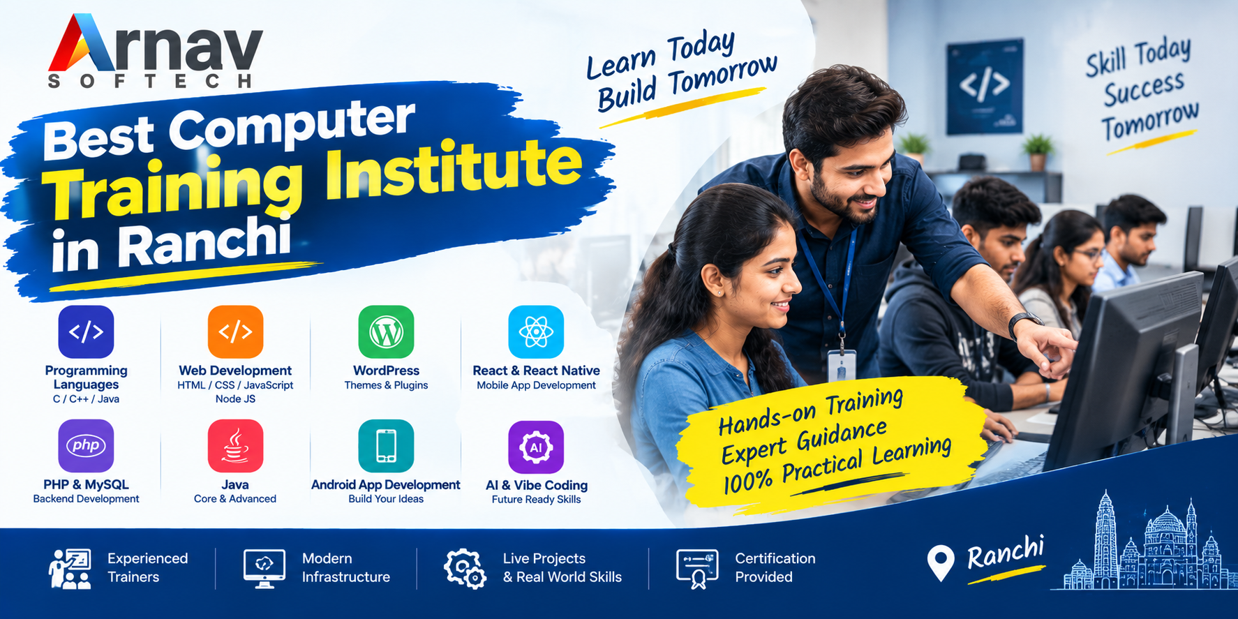 Best Computer Training Institute in Ranchi