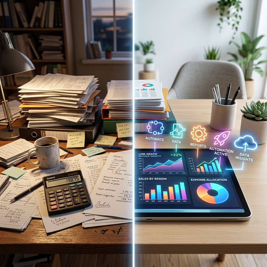 Manual Work vs Automation